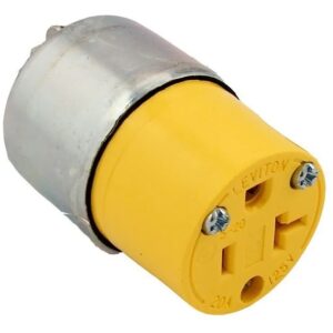 CLAVIJA BLINDADO L/T NEMA 5-20R 20A 125V LEVITON
