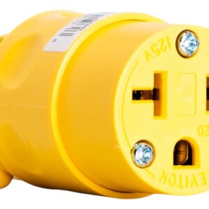 CLAVIJA PVC L/T NEMA 5-20R 20A 125V LEVITON