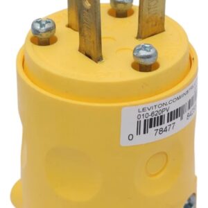 TOMA PVC L/T NEMA 5-20P 20A 125V LEVITON