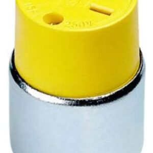 CLAVIJA BLINDADO L/T NEMA 6-15R 15A 250V LEVITON