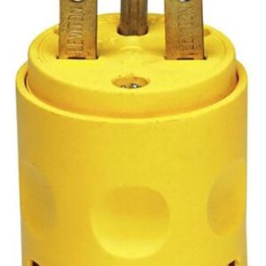 TOMA PVC L/T NEMA 6-15P 15A 250V LEVITON