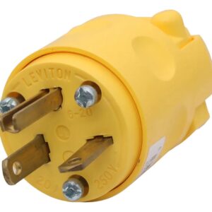 TOMA PVC L/T NEMA 6-20P 20A 250V LEVITON