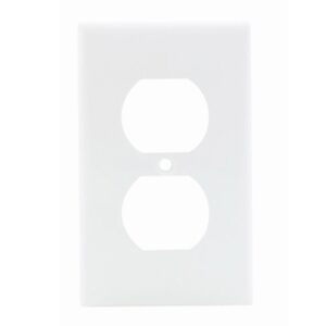 PLACA DOBLE NYLON BLANCO