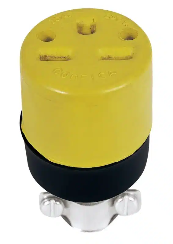 TOMA AÉREA CON POLO A TIERRA 15 A / 250 V~