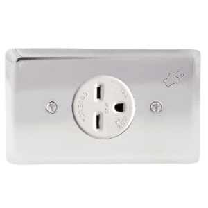 TOMA DE INCRUSTAR CON POLO A TIERRA 15 A / 250 V~