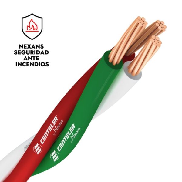 Cable Triplex Libre de Halógenos 600V – por metro – Nexans