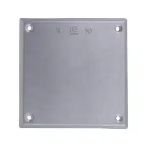 Tapa ciega para caja Rawelt 2400 y 10x10 – Pintada